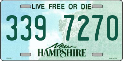 NH license plate 3397270
