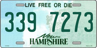 NH license plate 3397273