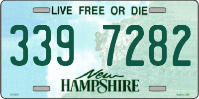 NH license plate 3397282
