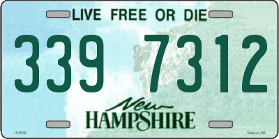 NH license plate 3397312