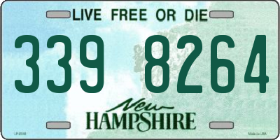 NH license plate 3398264
