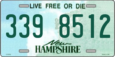 NH license plate 3398512
