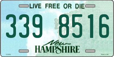 NH license plate 3398516