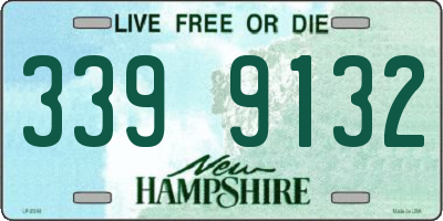 NH license plate 3399132