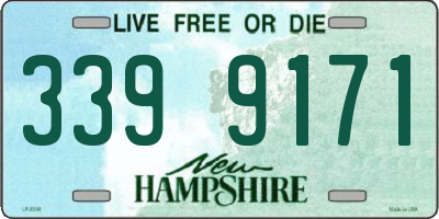 NH license plate 3399171