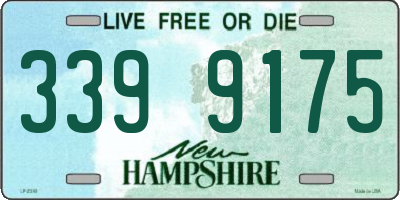 NH license plate 3399175