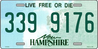 NH license plate 3399176