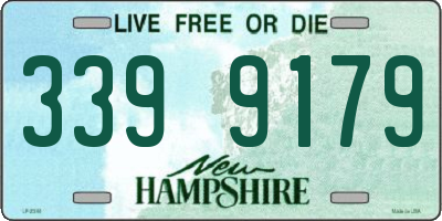 NH license plate 3399179