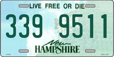 NH license plate 3399511