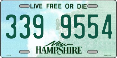 NH license plate 3399554