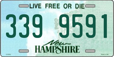 NH license plate 3399591