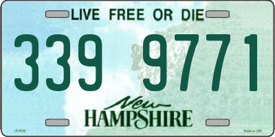 NH license plate 3399771