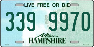NH license plate 3399970