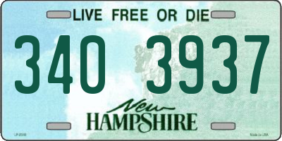 NH license plate 3403937