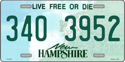 NH license plate 3403952