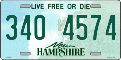 NH license plate 3404574