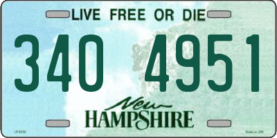NH license plate 3404951