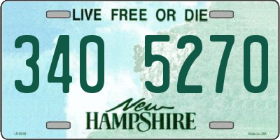NH license plate 3405270