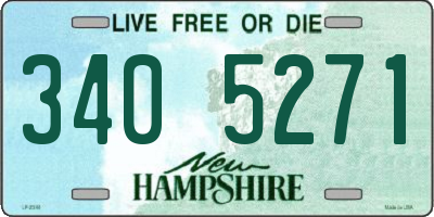 NH license plate 3405271