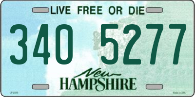 NH license plate 3405277