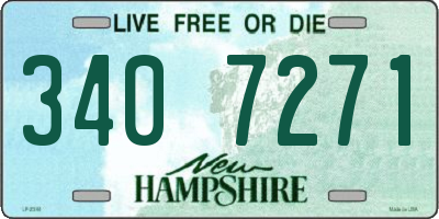 NH license plate 3407271