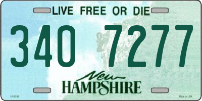 NH license plate 3407277