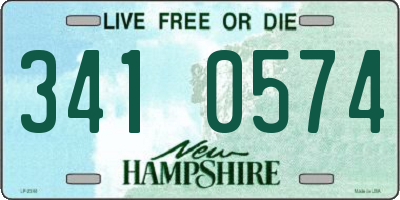 NH license plate 3410574