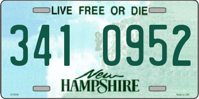 NH license plate 3410952