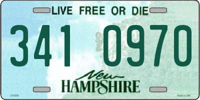 NH license plate 3410970