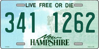 NH license plate 3411262
