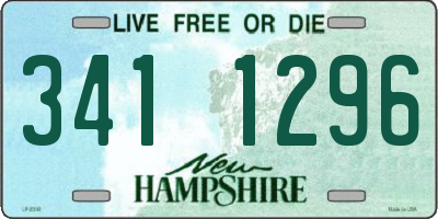 NH license plate 3411296