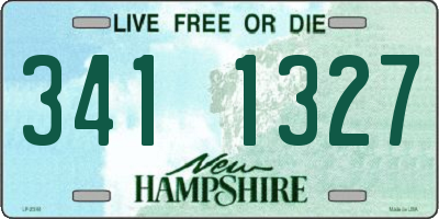 NH license plate 3411327
