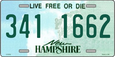 NH license plate 3411662