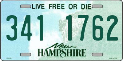 NH license plate 3411762