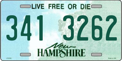 NH license plate 3413262