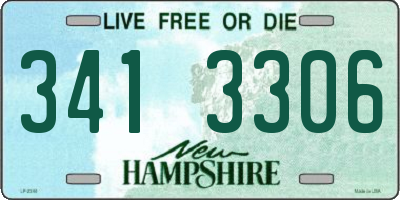 NH license plate 3413306