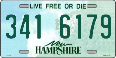 NH license plate 3416179