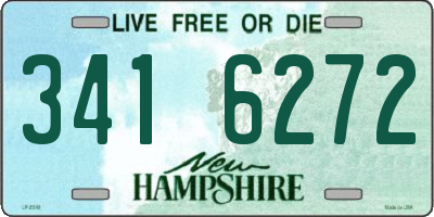 NH license plate 3416272