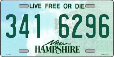 NH license plate 3416296