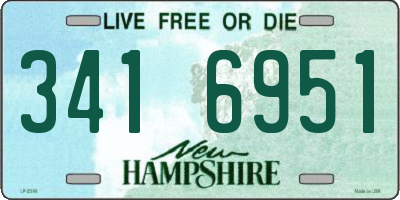 NH license plate 3416951
