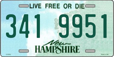 NH license plate 3419951