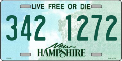 NH license plate 3421272
