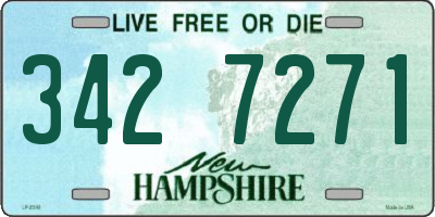 NH license plate 3427271