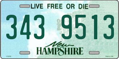 NH license plate 3439513
