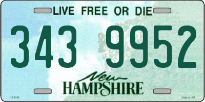 NH license plate 3439952