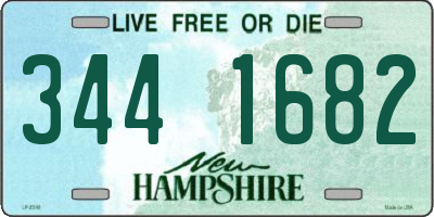 NH license plate 3441682