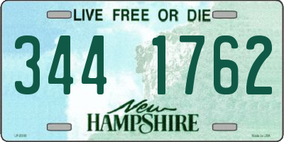 NH license plate 3441762