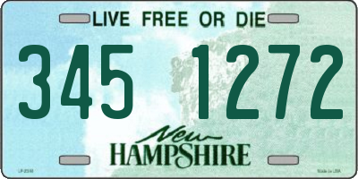 NH license plate 3451272
