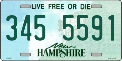 NH license plate 3455591