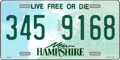 NH license plate 3459168